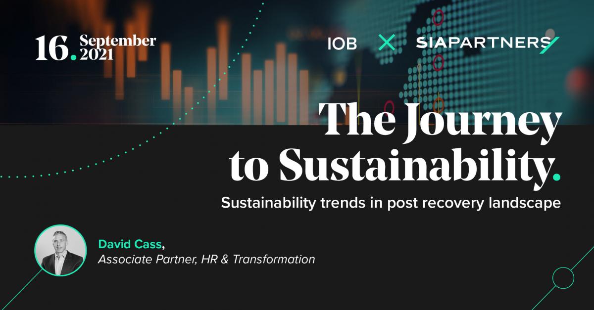 The journey to sustainability
