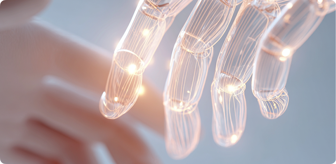 ai and human hand 