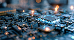 Blues chips and orange fireflies