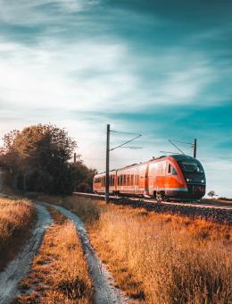 TGV : rails de train
