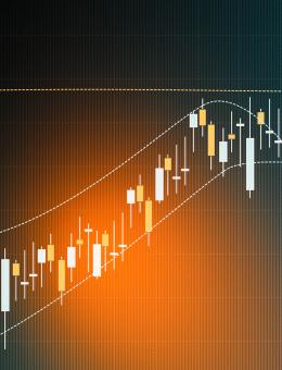 Tableau représentant la bourse