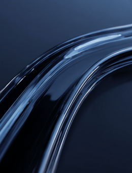navy blue glass wave