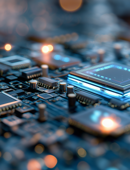 Blues chips and orange fireflies